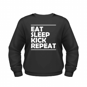 Cheo Go Kwan Sweater 'Eat, sleep, kick, repeat'