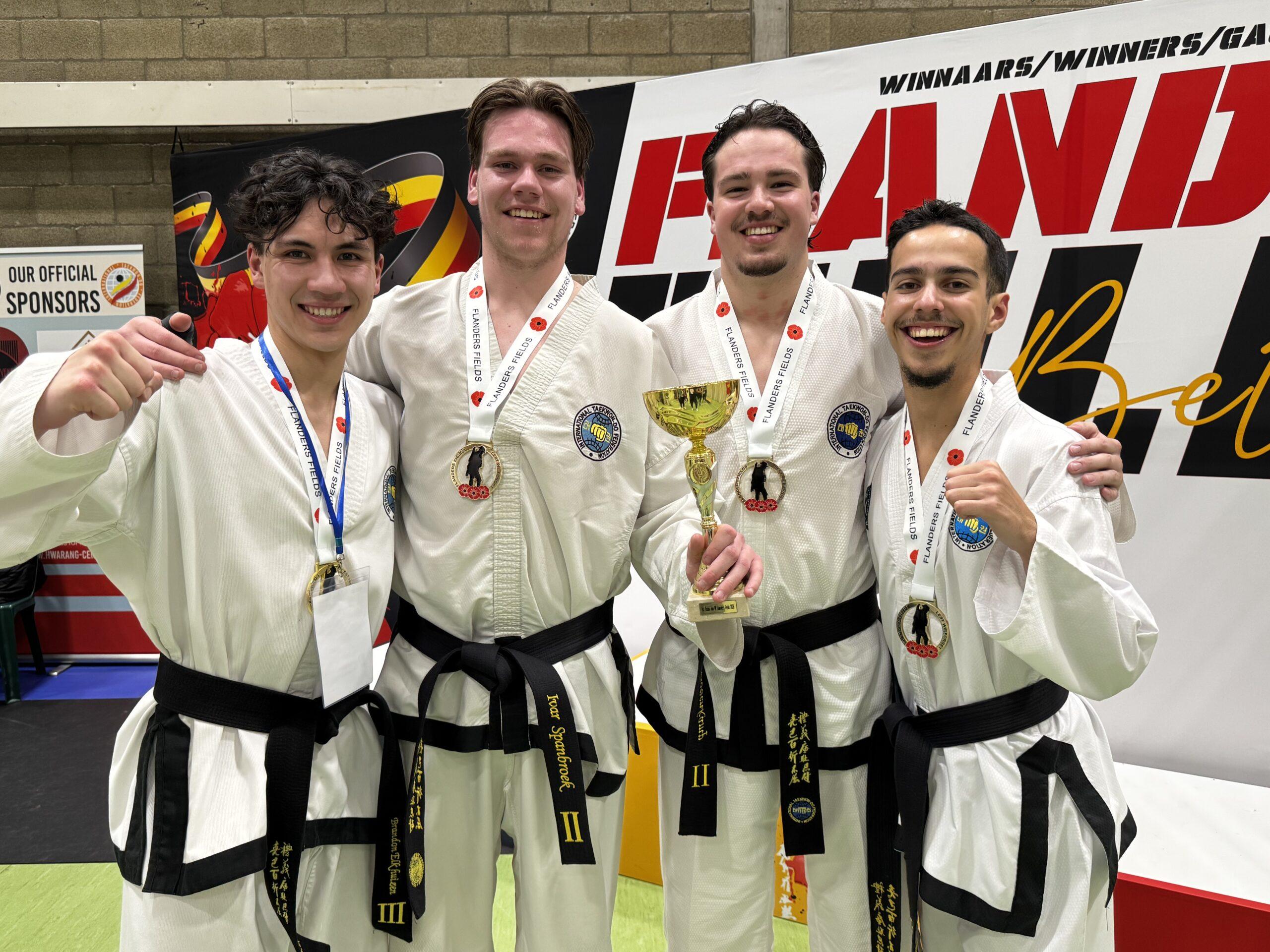 Mooie prestaties op Flanders Fields in België